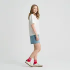 Czerwone wysokie skarpetki NOWEAR