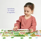 CzuCzu, Co rośnie w ogródku, puzzle, 40 elementów, obrazki, 3+,4+