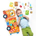 CzuCzu, Moto puzzle, Śmieciarka, 26 elementów