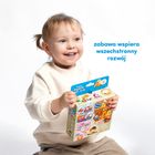 CzuCzu, Pojazdy małe i duże, puzzle i gra, 6-4 elementy, 2+