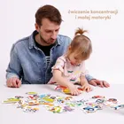 CzuCzu, Pojazdy na budowie, puzzle progresywne, 2+