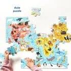 CzuCzu, puzzle małego odkrywcy, Zwierzęta Świata, 60 elementów
