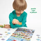 CzuCzu, Tak działa transport, puzzle, 60 elementów, gra, 4+