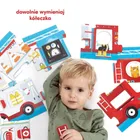 CzuCzu, Wóz strażacki, puzzle z dziurką, 2+