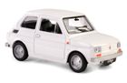 Daffi, Kolekcja Polskiej Motoryzacji, Fiat 126p, pojazd, model metalowy, biały, 1:43