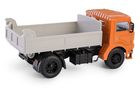 Daffi, Kolekcja Polskiej Motoryzacji, Jelcz 317, wywrotka, pojazd, model metalowy, pomarańczowy, 1:43