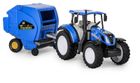 Daffi, Mały Rolnik, New Holland T5, traktor z mieszalnikiem do paszy, 1:32