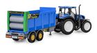 Daffi, Mały Rolnik, New Holland T5, traktor z rozrzutnikiem obornika, 1:32