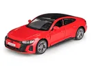 Daffi, MSZ, Audi RS E-Tron GT, pojazd, model metalowy, czerwony, 1:36