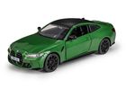 Daffi, MSZ, BMW M4, pojazd, model metalowy, zielony, 1:32