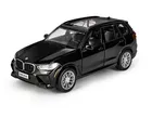 Daffi, MSZ, BMW X5M, pojazd, model metalowy, czarny, 1:32