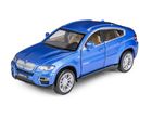 Daffi, MSZ, BMW X6, pojazd, model metalowy, niebieski, 1:32