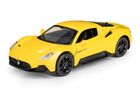 Daffi, MSZ, Maserati MC 20, pojazd, model metalowy, żółty, 1:33