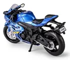 Daffi, MSZ, Suzuki GSX-R1000, motocykl, model metalowy, niebieski, 1:18