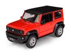 Daffi, MSZ, Suzuki Jimny, pojazd, model metalowy, czerwony, 1:26