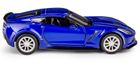 Daffi, RMZ City, Chevrolet Corvette Grand Sport, pojazd, model metalowy, niebieski, 1:32
