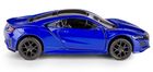 Daffi, RMZ City, Honda NSX 2017, pojazd, model metalowy, niebieski, 1:32