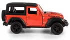 Daffi, RMZ City, Jeep Wrangler Rubicon 2021, Hard Top, pojazd, model metalowy, czerwony, 1:35