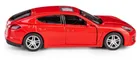Daffi, RMZ City, Porsche Panamera Turbo, pojazd, model metalowy, czerwony, 1:32