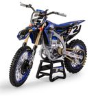 Daffi, Yamaha YZ450F Star Racing Team Bike 2022 Rider: Cooper Webb No.2, motocykl, model metalowy, 1:12