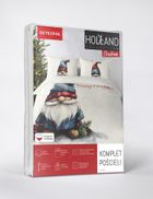 Detexpol, Święta, 2-częściowy komplet pościeli, bawełna, 160-200 cm