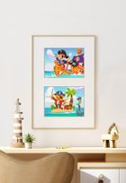 Diamond Dotz by number, diamentowa mozaika, A'hoy pirates, 2 obrazki