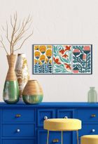 Diamond Dotz, diamentowa mozaika, Modern Floral Triptych