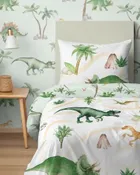 Dinozaury, 2-częściowy komplet pościeli, 140-200 cm
