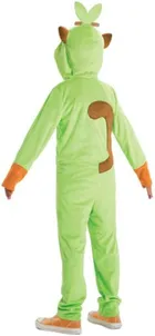 Disguise, Pokemon, Grookey, strój karnawałowy, kigurumi, zielone, 137-149 cm, 10-12 lat
