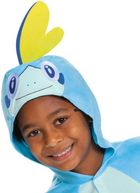 Disguise, Pokemon, Sobble, strój karnawałowy, Kigurumi, niebieskie, 126-136 cm, 7-8 lat