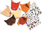 Djeco, Zwierzaki, origami z naklejkami
