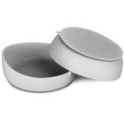 Doidy Bowl, miseczka-talerzyk 2w1, szara, 6m+