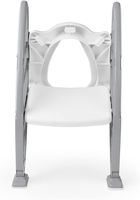 Dolu, nakładka na sedes z drabinką, szara