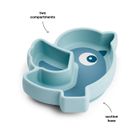 Done By Deer, Birdee, talerzyk na przekąski z przyssawką, blue