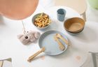 Done By Deer, Kiddish, Kiddish, sztućce dla dziecka, Deer Friends, Mustard, 3 szt.