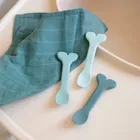 Done by Deer, Wally, łyżeczka silikonowa, blue, 3 szt.