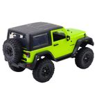 Double E, Jeep Wrangler Rock Crawler, pojazd terenowy zdalnie sterowany, 1:14, zielony