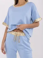 Dres damski, niebieski, Italy Moda