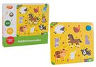 Dumel Discovery, zwierzątka, miękkie puzzle dźwiękowe