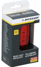 Dunlop, lampka rowerowa na tył, LED