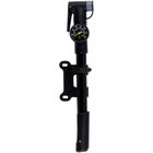 Dunlop, pompka rowerowa mini z manometrem, 8bar, czarna