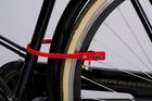 Dunlop, zapięcie rowerowe, pasek na szyfr, czerwony