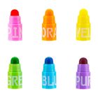 Easy, zakreślacze przekładane, 6 kolorów