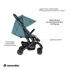 Easywalker, Buggy XS, wózek spacerowy, Ocean Blue
