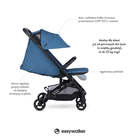 Easywalker, Miley, kompaktowy wózek spacerowy z torbą transportową, Galaxy Blue