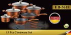 Edenberg, zestaw garnków granitowych, 15 elementów, EB-5618