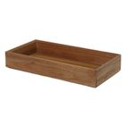 eh Excellent Houseware, Hedo, drewniany organizer na biurko do szuflady, 30-15-5 cm
