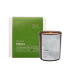 EkoDetale, Elegance, świeca sojowa w szkle, Soft Leather, 60g