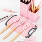 Elitehoff, zestaw noży i przyborów kuchennych w stojaku, 19 elementów