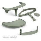 Elodie Details, Grace, krzesełko do karmienia, hazy jade